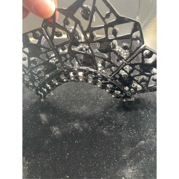 New Jewelry Set Stylish crystal gems statement bib necklace, clear gems Necklace - Picture 4 of 7